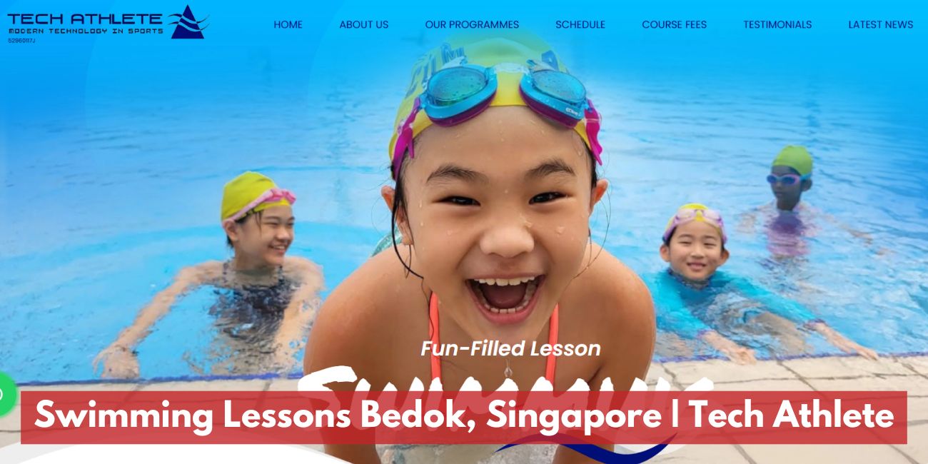 Kelas Belajar Renang Bedok, Singapura | Tech Athlete